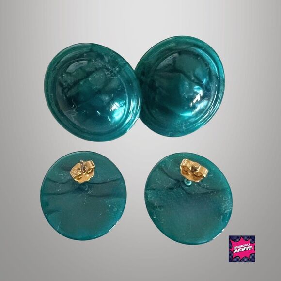 80s Vintage Autumn Harvest Jewelry Set - Boho Earrings Long-Beaded Necklace NIB - Picture 3 of 6